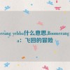 boomerang yebba什么意思,Boomerang Yebba：飞回的冒险