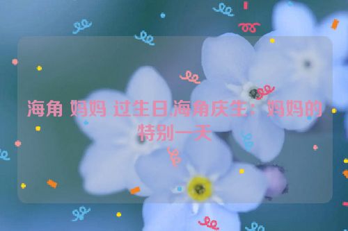 海角 妈妈 过生日,海角庆生：妈妈的特别一天