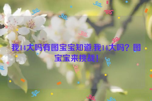 我14大吗有图宝宝知道,我14大吗？图宝宝来挑战！