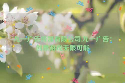 九一广告传媒有限公司,九一广告：创意游戏无限可能