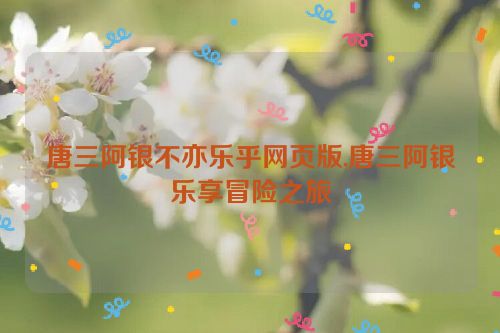 唐三阿银不亦乐乎网页版,唐三阿银乐享冒险之旅