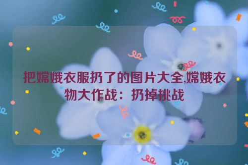 把嫦娥衣服扔了的图片大全,嫦娥衣物大作战：扔掉挑战