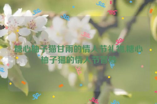 糖心柚子猫甘雨的情人节礼物,糖心柚子猫的情人节冒险