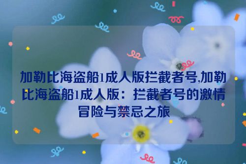 加勒比海盗船1成人版拦截者号,加勒比海盗船1成人版：拦截者号的激情冒险与禁忌之旅