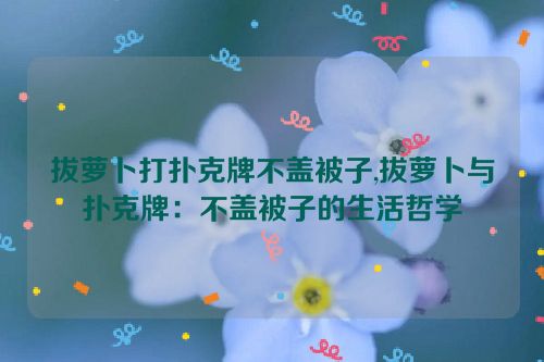 拔萝卜打扑克牌不盖被子,拔萝卜与扑克牌：不盖被子的生活哲学