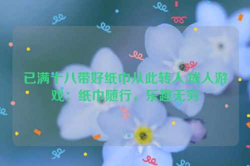 已满十八带好纸巾从此转人,成人游戏：纸巾随行，乐趣无穷