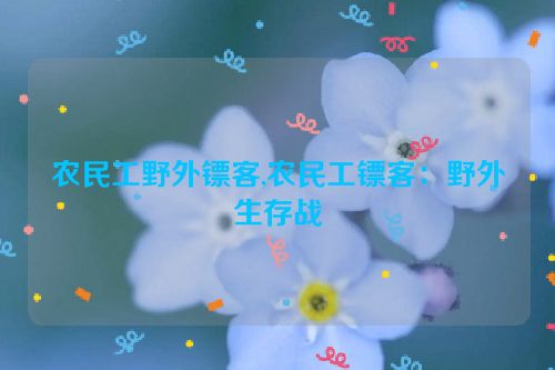 农民工野外镖客,农民工镖客：野外生存战